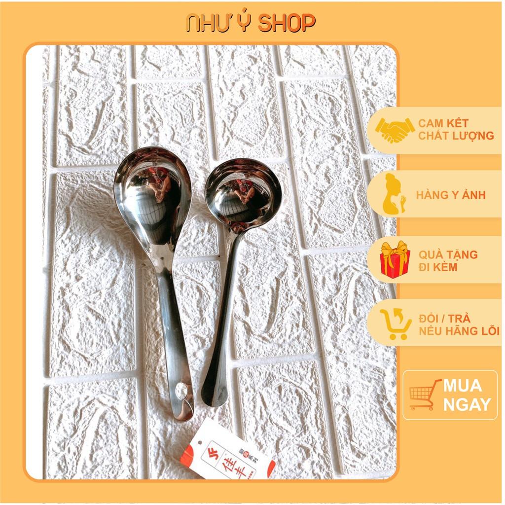 Muôi canh inox 304 cán ngắn