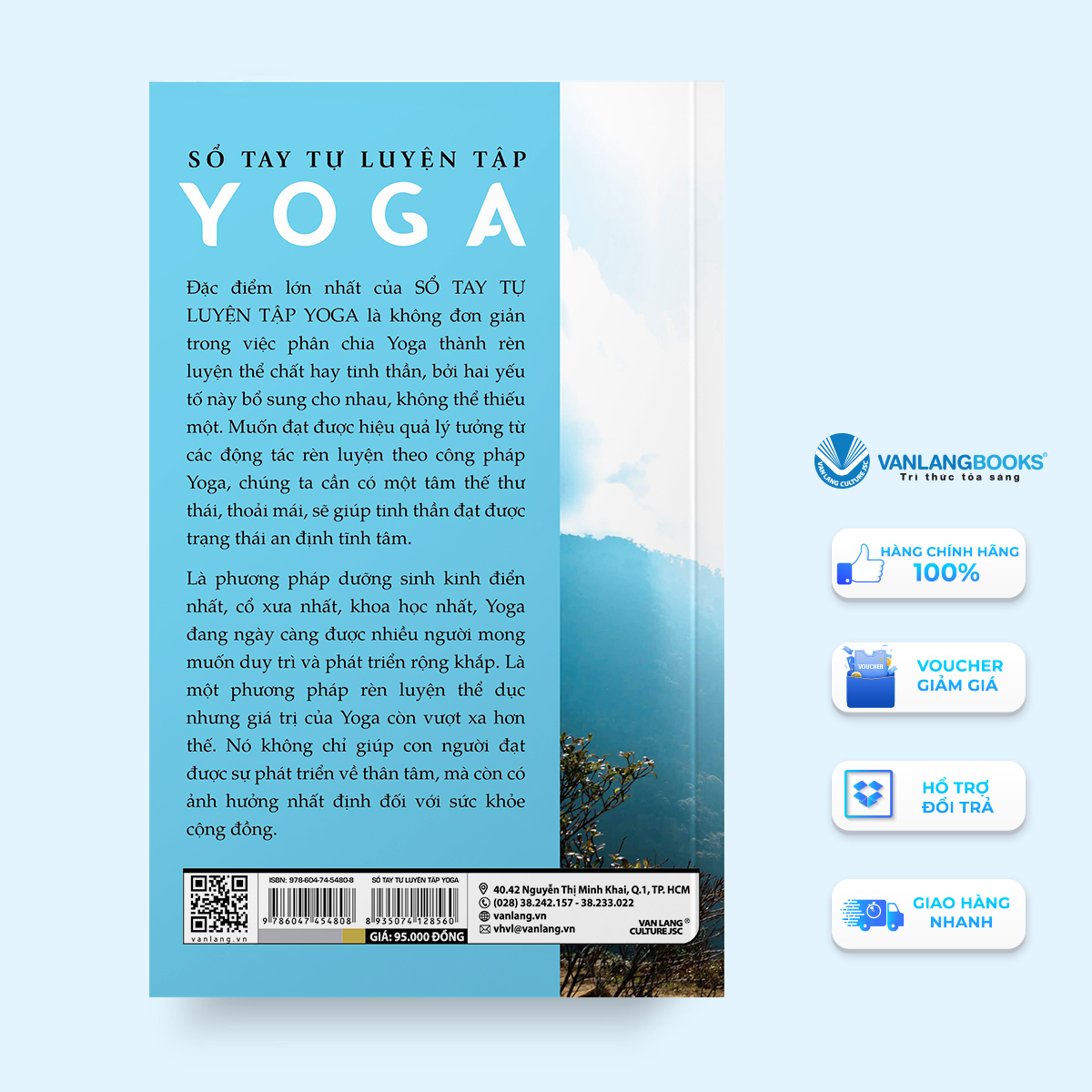 Sổ Tay Tự Luyện Tập Yoga - Hà Khiết - Vanlangbooks