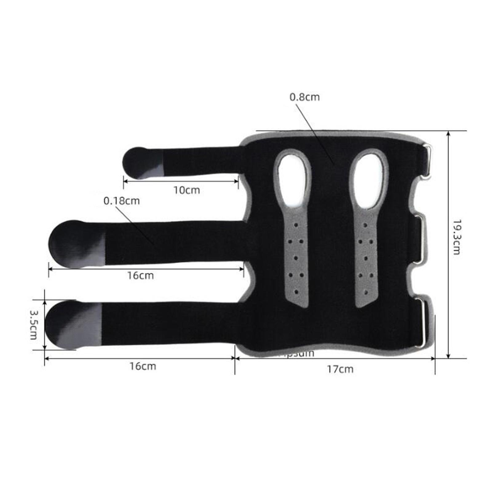 Wrist Support Brace Splint, Detachable Aluminum Strip Breathable Stabilization Hand Brace Hand and Wrist Support Wrist Compression Strap