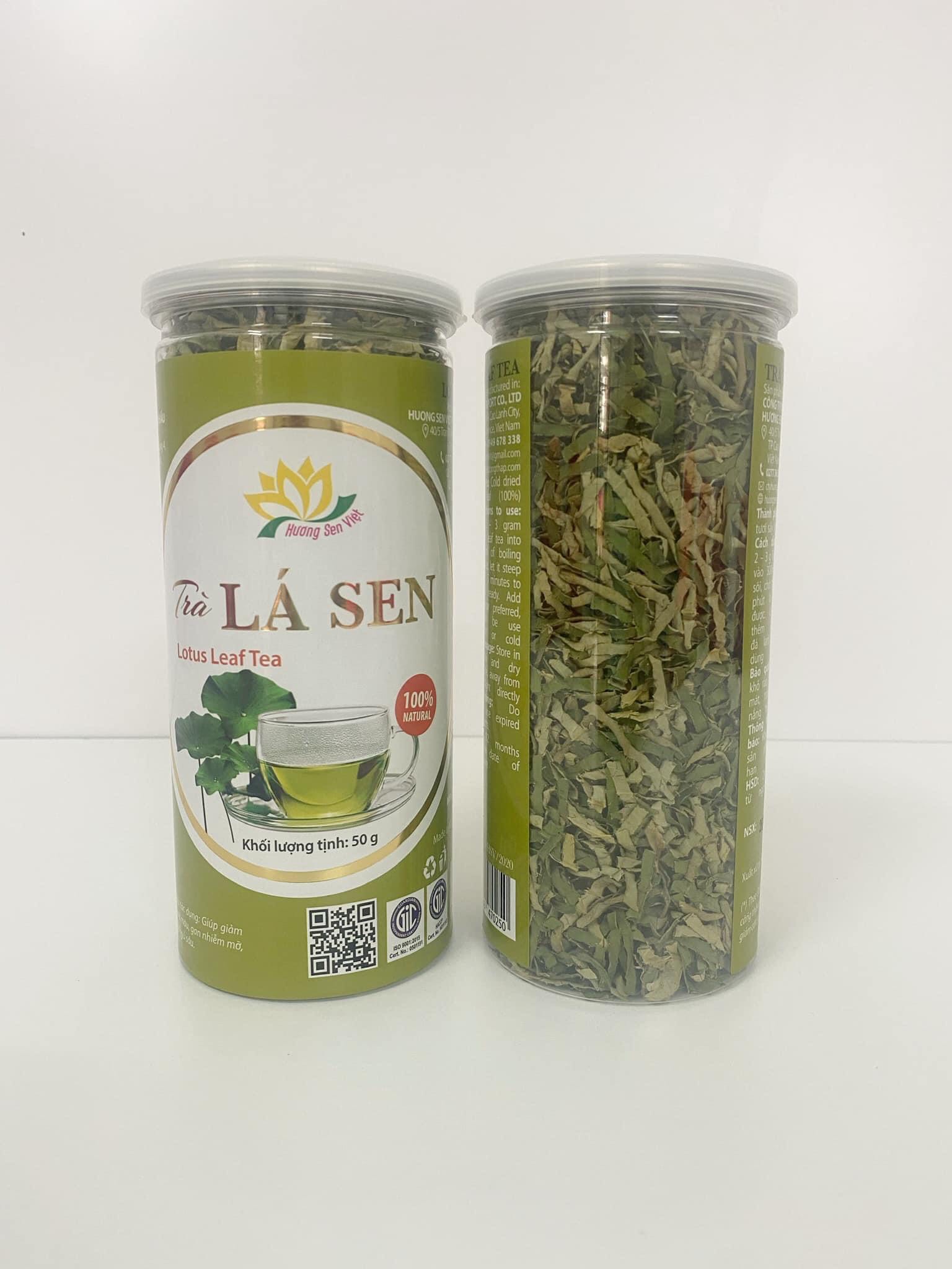 TRÀ LÁ SEN HŨ 50G - HƯƠNG SEN VIỆT