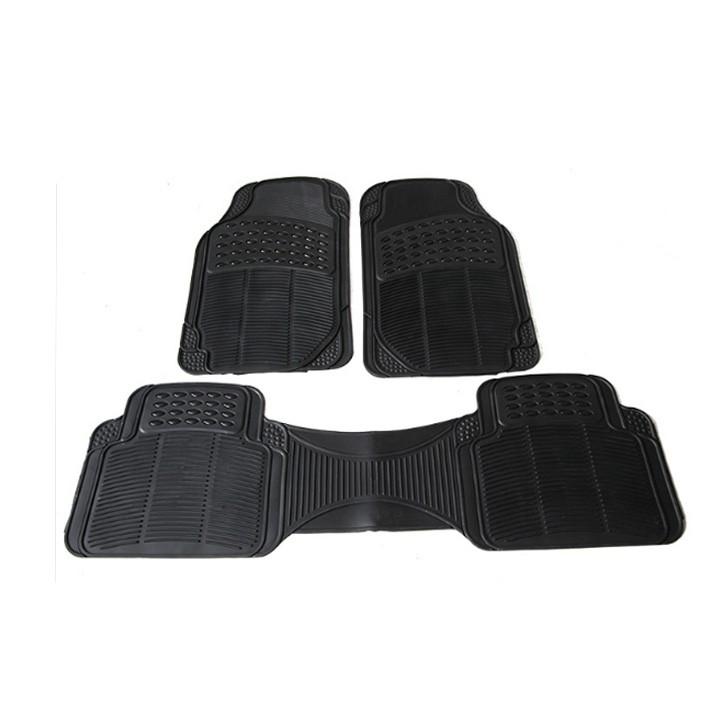 Thảm Lót Sàn Ô Tô 3 Mảnh PVC Đúc Cao Cấp