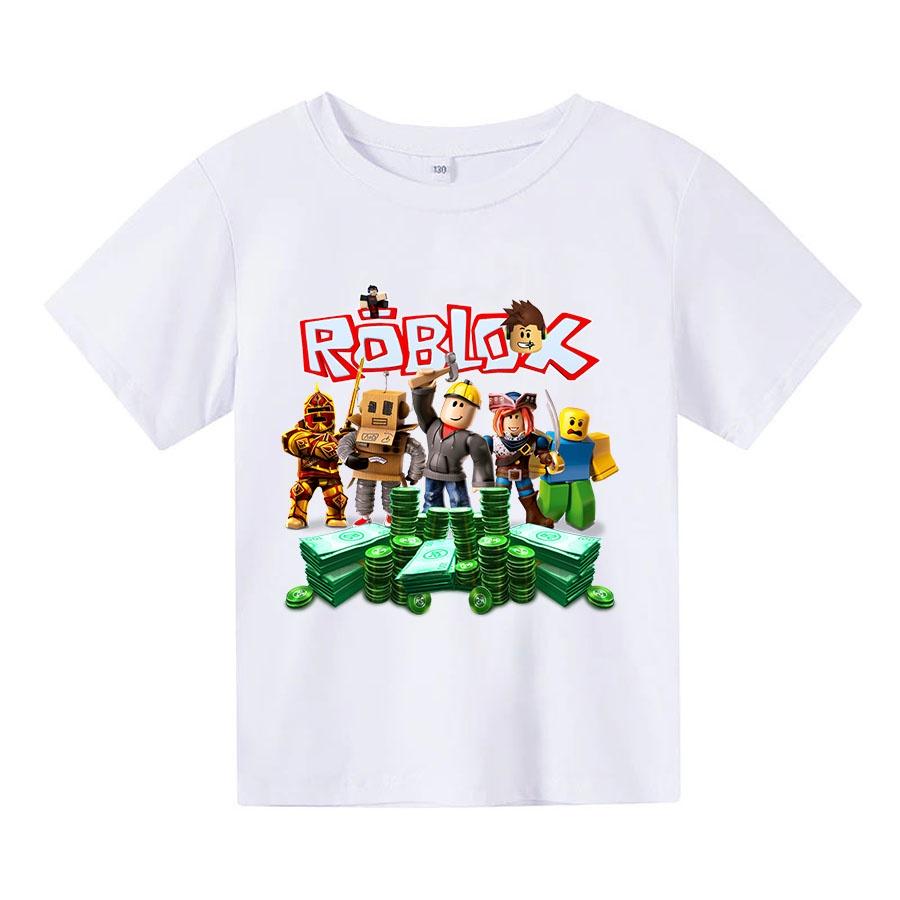 Áo thun cho bé, Áo thun trẻ em ROBLOX3, 4 màu, có size người lớn, Anam Store