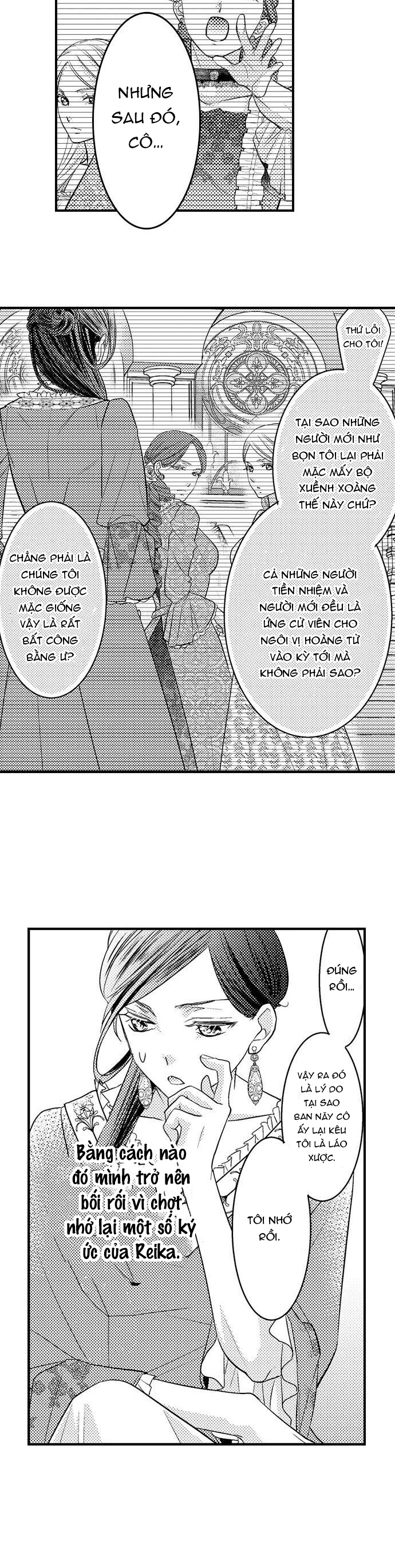 chuyển sinh vào thế giới khác ~ nếu muốn trở thành nữ hoàng hãy tìm cách để được hoàng đế sủng ái vào ban đêm chapter 2.1 8