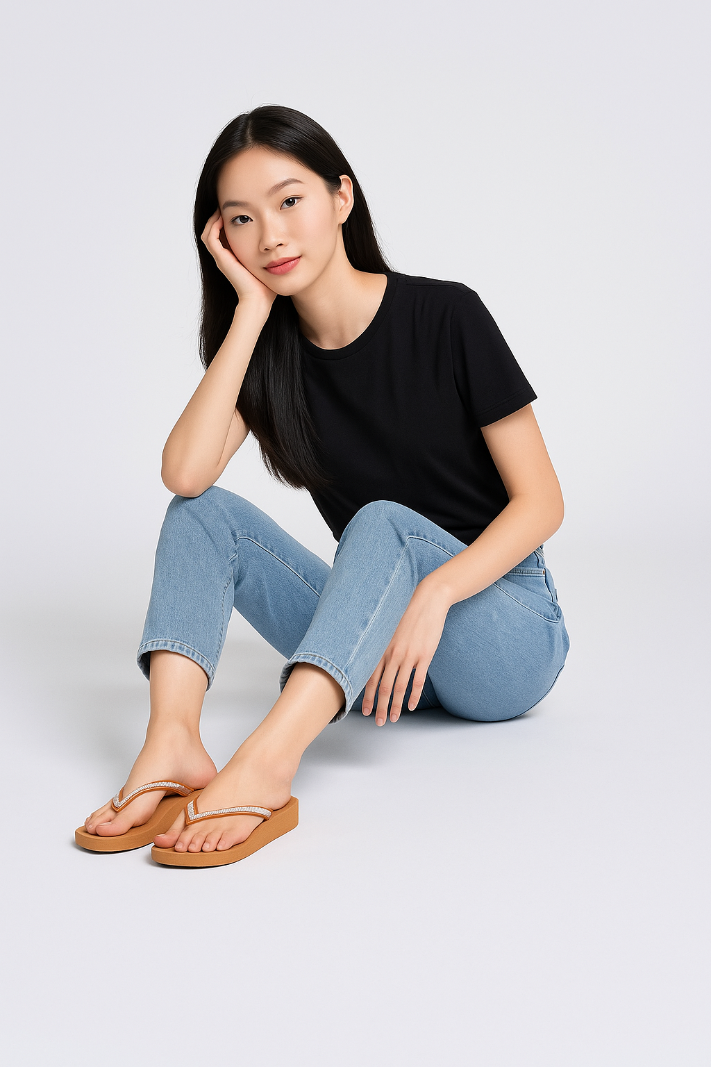 Dép quai kẹp Biti's nữ đế 3 cm (35-39)