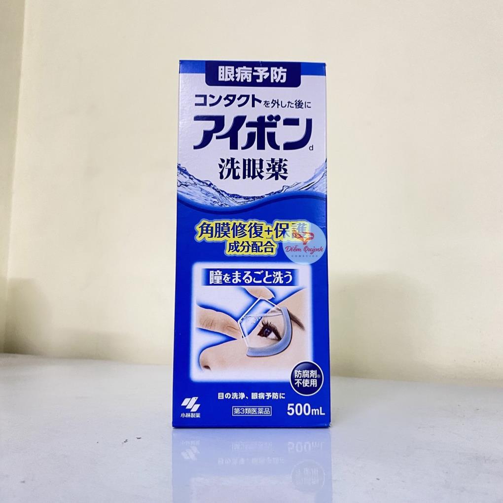 Nước rửa mắt Eyebon W Vitamin Kobayashi Nhật Bản 500ml