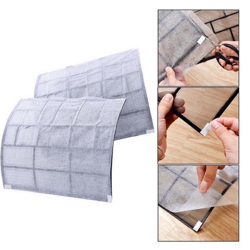 SET 2 tờ giấy lọc bụi dùng cho máy điều hòa không khí