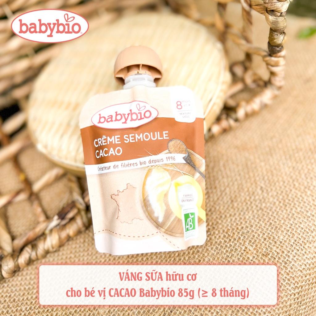 Váng sữa hữu cơ cho bé Babybio 85g (6 - 8 tháng)