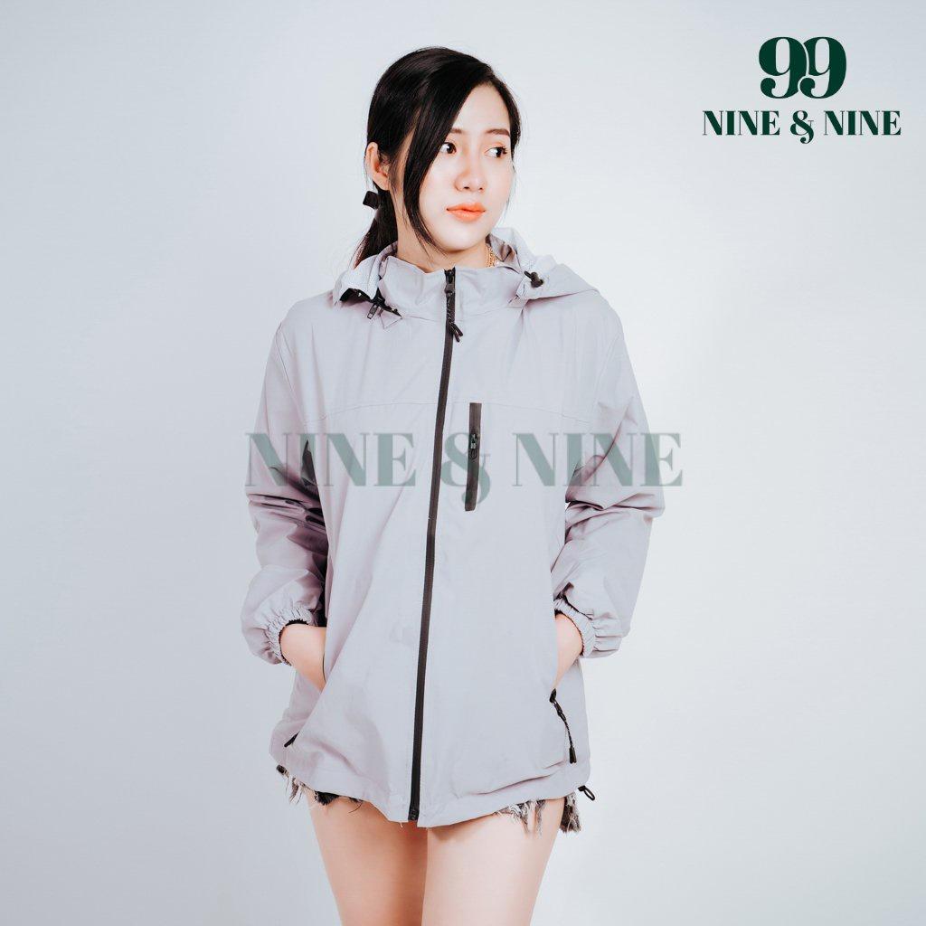 Áo Khoác Gió Nam, Nữ Cao Cấp Chống Nước, Gió , Bụi Áo Gió Unisex Nam Nữ Áo Đôi Chất Gió Tráng Bạc