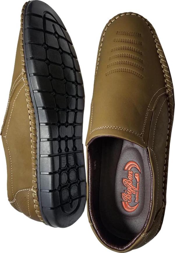 Giày Mọi Nam BIGGBEN Da Bò Thật Cao Cấp GM149