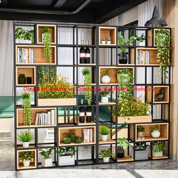 KỆ TRANG TRÍ PHÒNG KHÁCH ĐA NĂNG OHAHA - KTT002