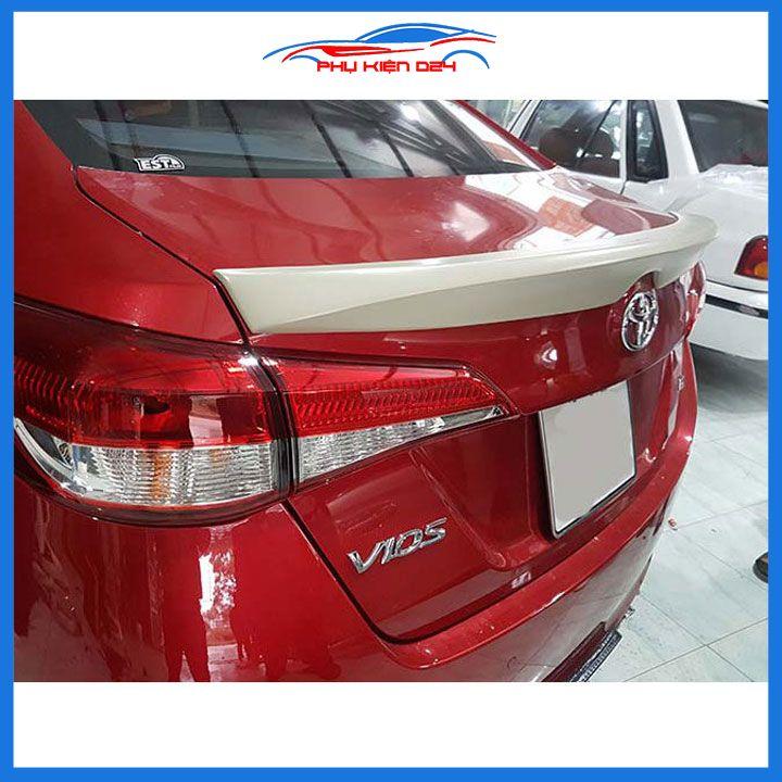 Đuôi gió sau xe liền cốp Vios 2014-20152016-2017-2018, 2019-2020 hàng mộc chưa sơn