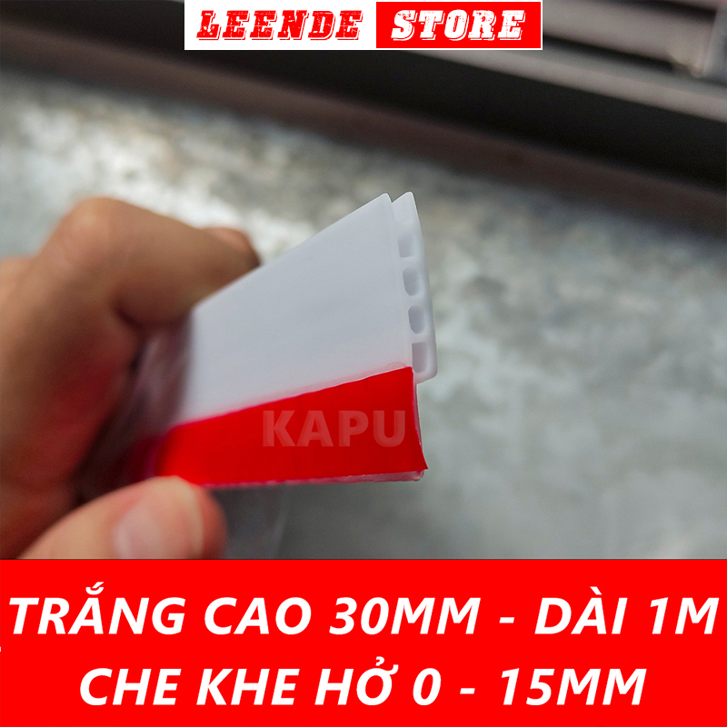 Ron dán chân cửa loại dày 5mm chống khói bụi, côn trùng, tiếng ồn