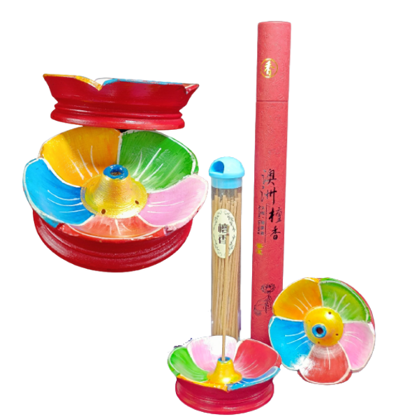 Đế Cắm Nhang Cây,Nụ 5 Cánh NePal