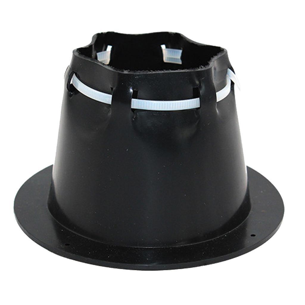 Fully Open Cable Boot 4.5" Rubber with Cable Tie Replacement