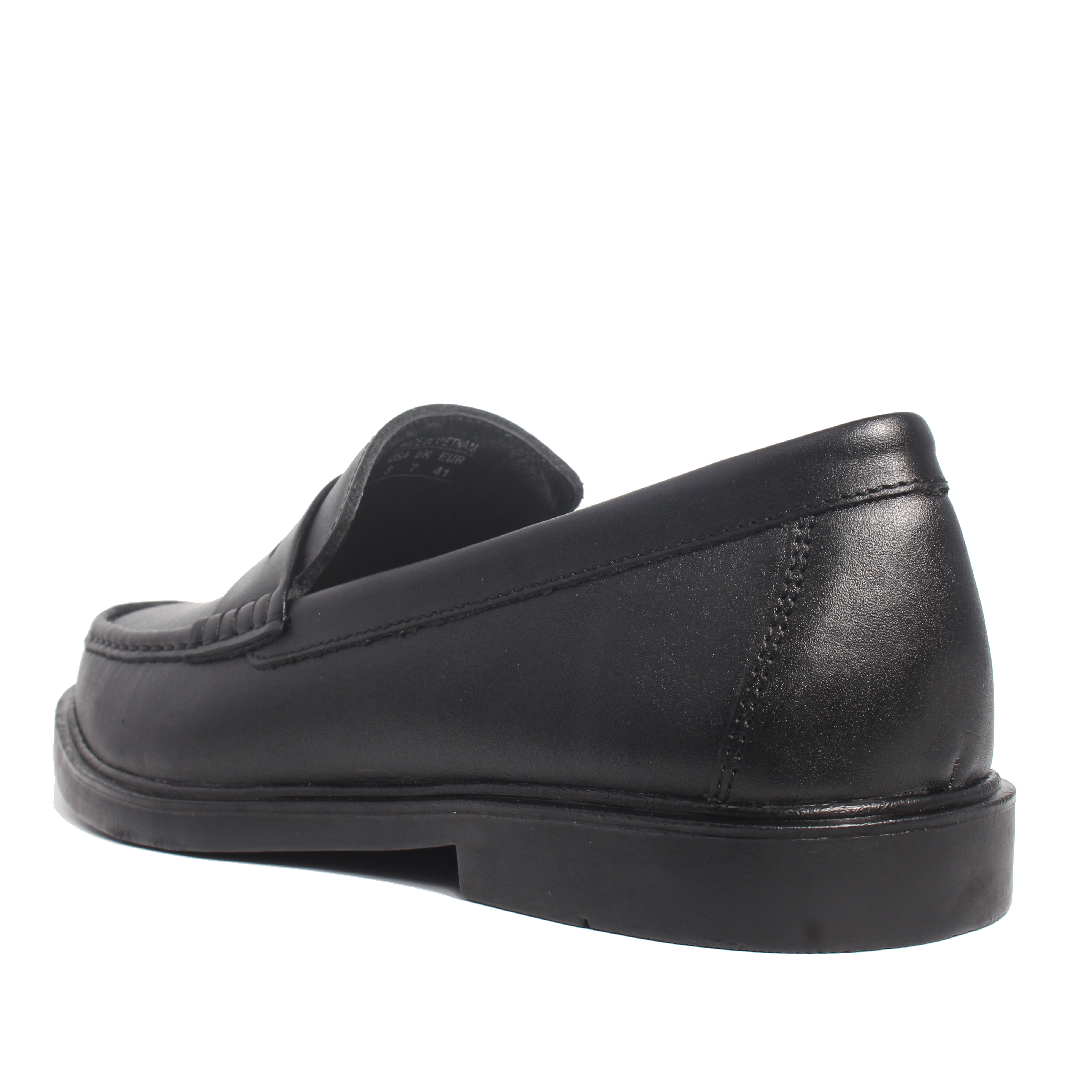 Giày MICHILUX Da Bò Thật Chính Hãng Penny Loafer CIEPL Màu Đen