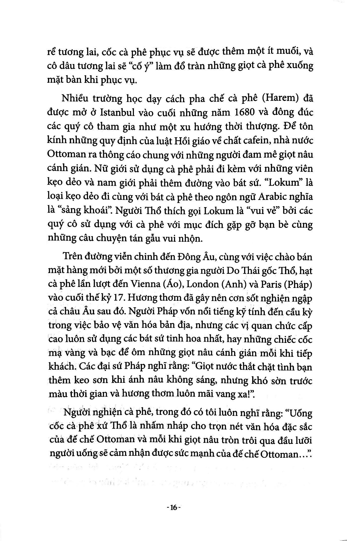 Giọt Cà Phê Thơm Ottoman