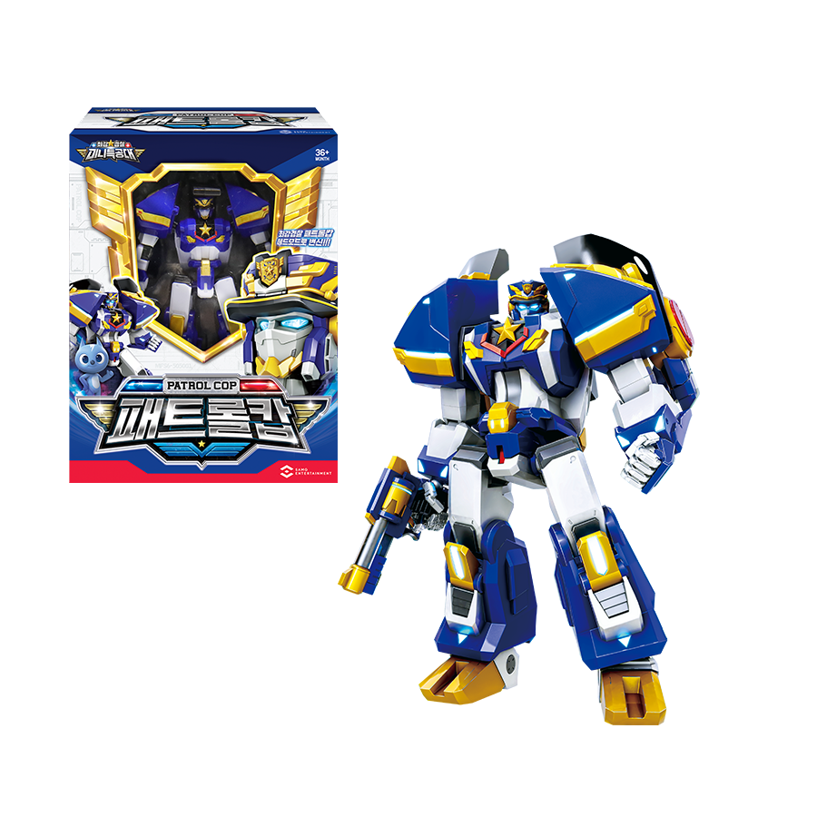 Đồ Chơi Robot Siêu Cảnh Sát Tuần Tra Patrol Cop Điện Năng Miniforce 505001