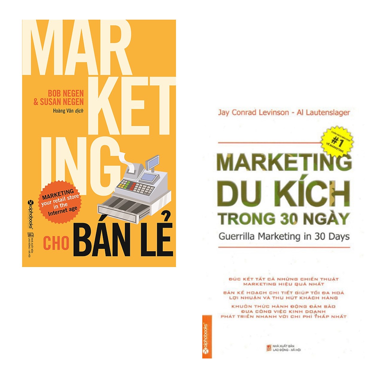 Combo For Marketer: Marketing Cho Bán Lẻ + Marketing Du Kích Trong 30 Ngày