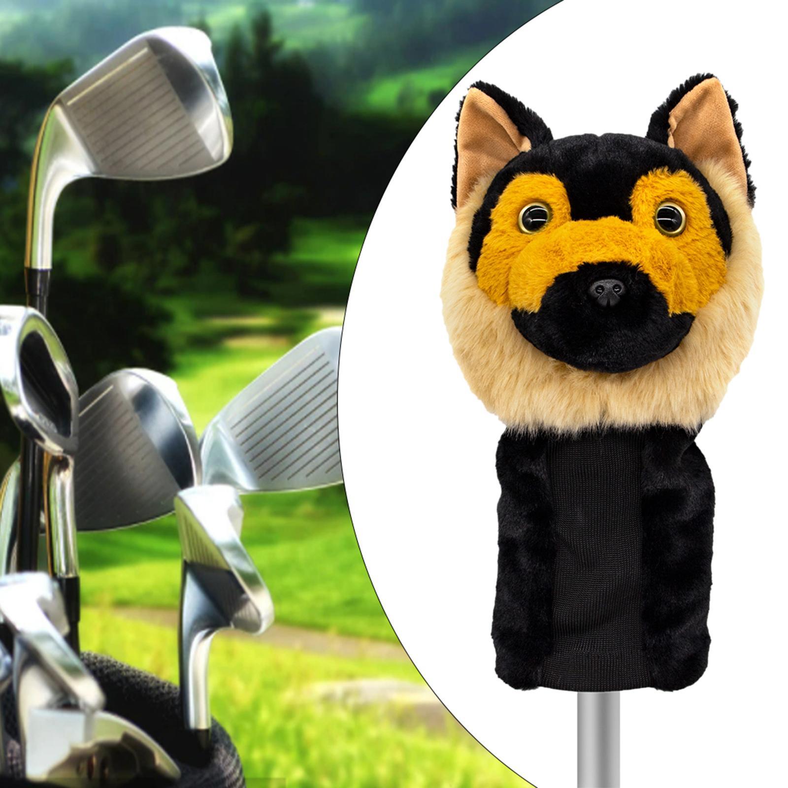 Universal Golf Club Headcover, Wood Head Cover Cute Long Neck Protector for 460cc Driver