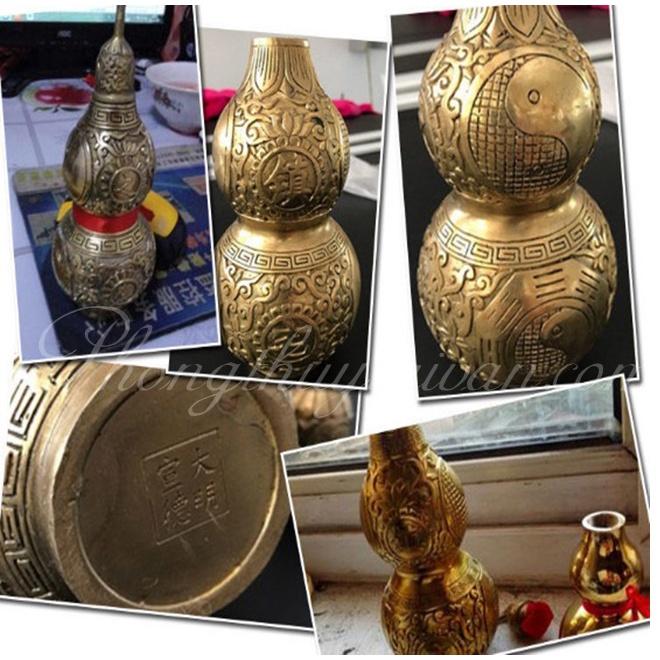 Hồ lô Bát Quái Đồng phong thủy
