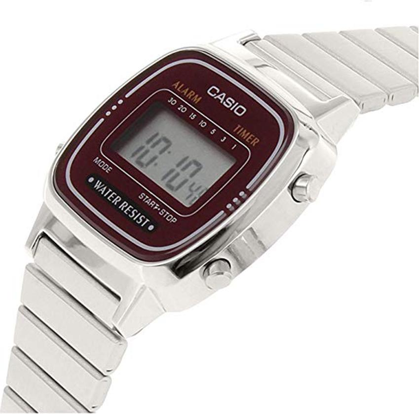 Đồng hồ nữ dây kim loại Casio LA670WA-4DF