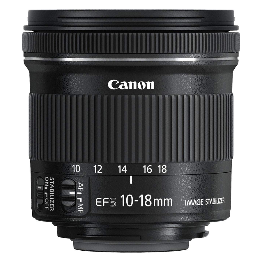 Ống Kính Canon EF-S 10-18mm F4.5-5.6 Is STM - Hàng Nhập Khẩu