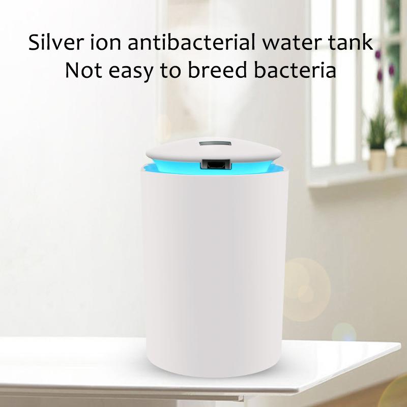 Máy Phun Sương Tạo Độ Ẩm Hộ Gia Đình Phòng Ngủ Nhỏ Mini 260ML Thanh Lọc Không Khí Phun Xịt Nước Bổ Sung Cụ USB Điều Hòa Không Khí