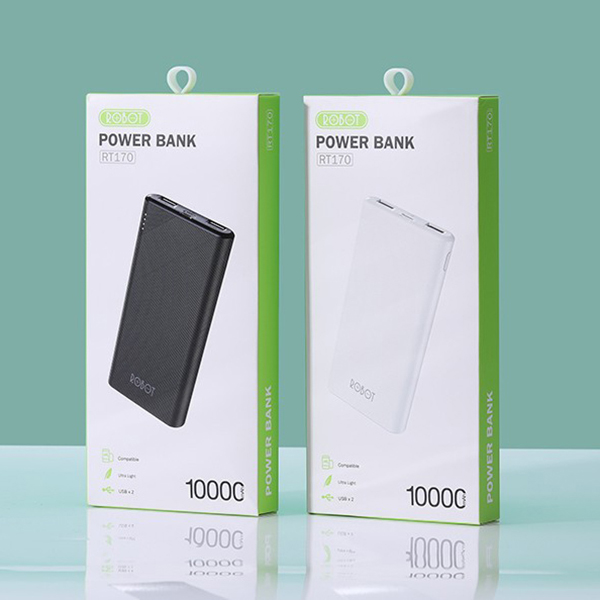 Pin Sạc Dự Phòng 10.000mAh – 2 Output 2 Input, Thiết Kế Siêu Nhẹ, 8 Lớp Bảo Vệ Thông Minh – HÀNG CHÍNH HÃNG