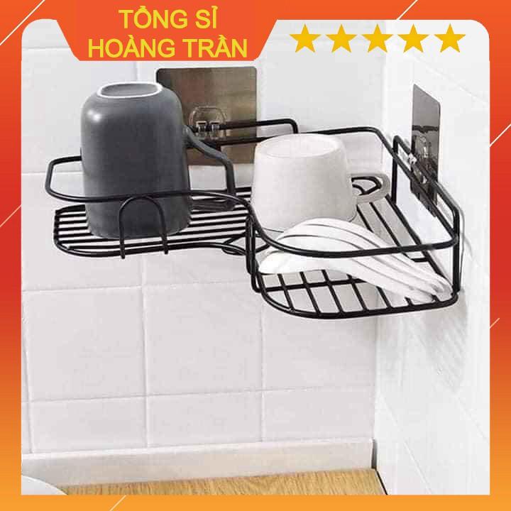 Kệ 3 góc dán tường nhà tắm siêu chắc