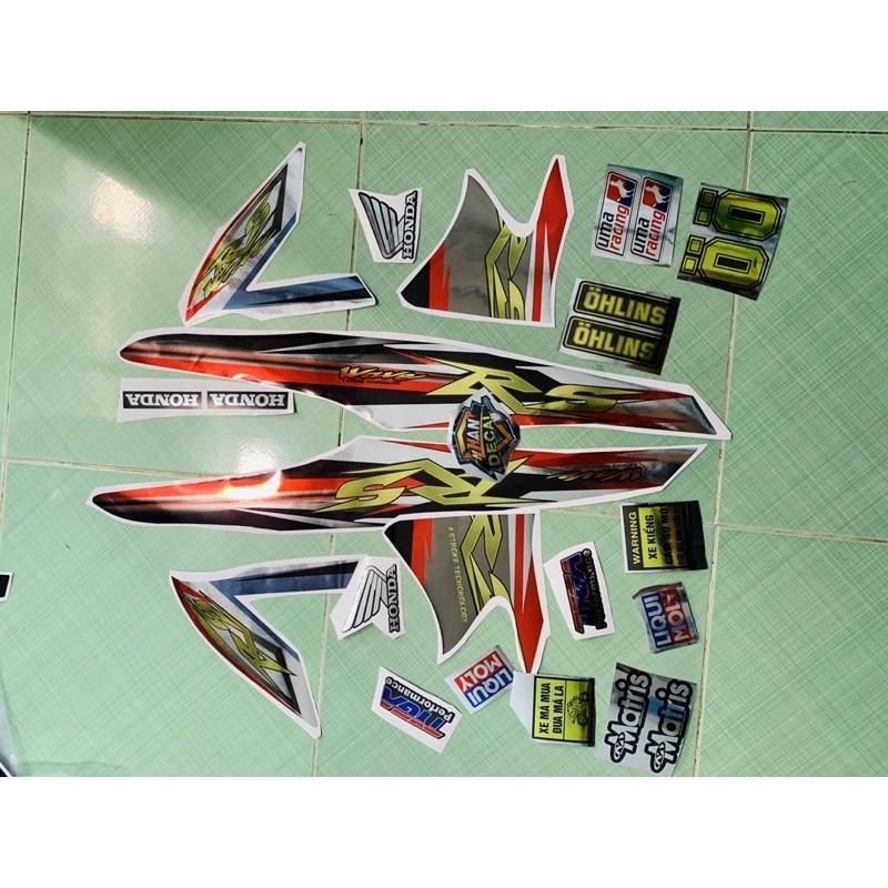 Tem wave rs đỏ đen 2006-2021