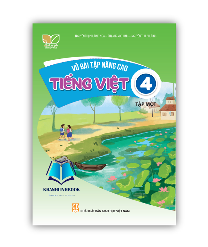 Sách - Combo Vở bài tập nâng cao Tiếng Việt 4 tập 1 + 2
