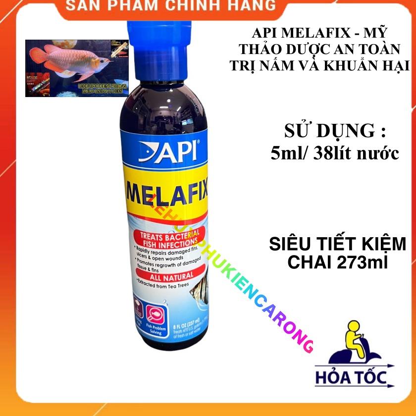 MELAFIX Dung Dịch Chữa Nấm Và Khuẩn Hại Cho Cá Cảnh Chai 118ml, 237ml, 473ml Chính Hãng API MỸ