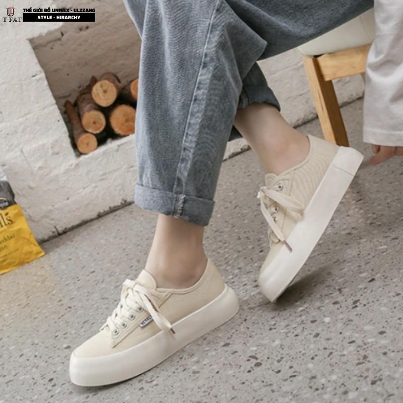 Giày Ulzzang Nữ Vasibaen Mùa Hè Ba Màu Phong Cách Hàn Quốc Trẻ Trung Cá Tính
