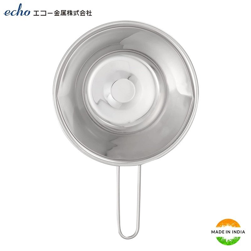 Tô Inox Φ13cm Echo Metal Có Tay Cầm Tiện Dụng, Khả Năng Chịu Nhiệt Tốt