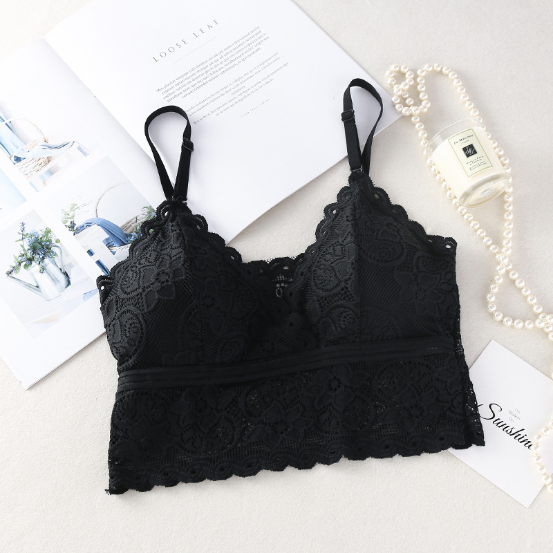 Áo bra/ ngực 2 dây, mút mỏng dáng croptop sexy cho nữ LYEA019
