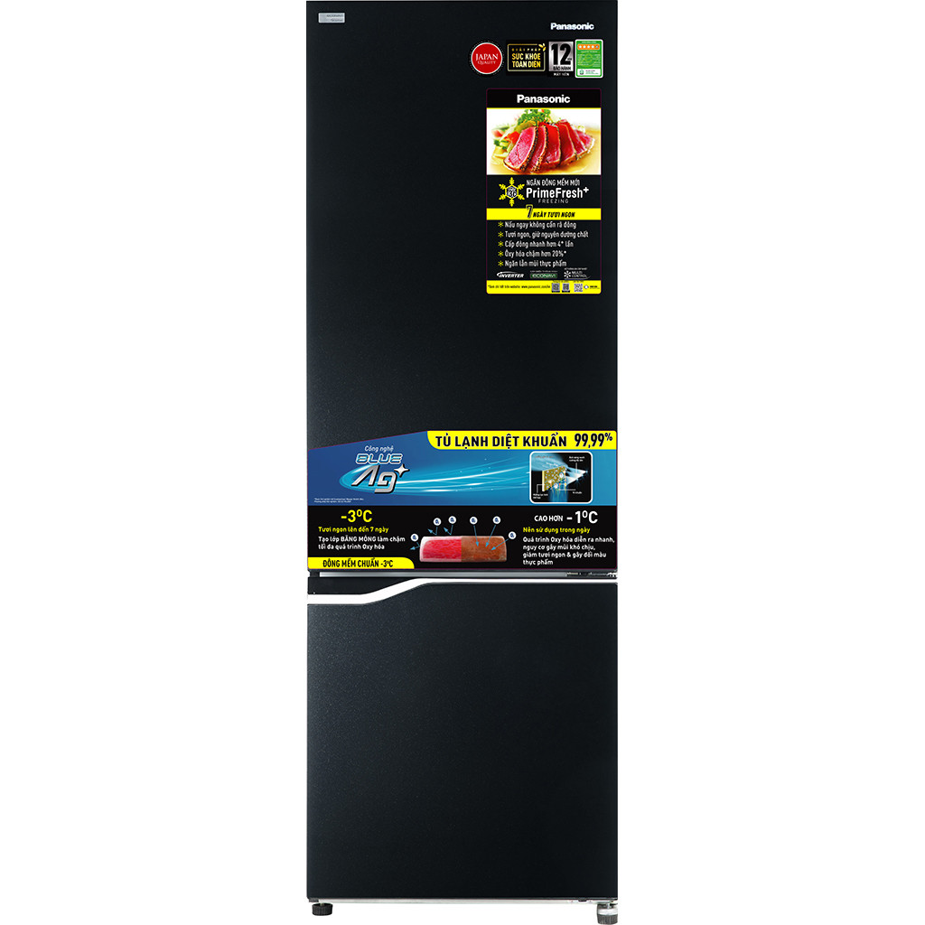 Tủ lạnh Panasonic Inverter 322 lít NR-BV360GKVN - Hàng chính hãng