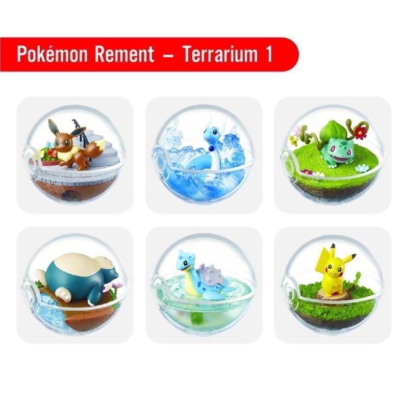 Mô hình pokemon quả cầu trong suốt trang trí