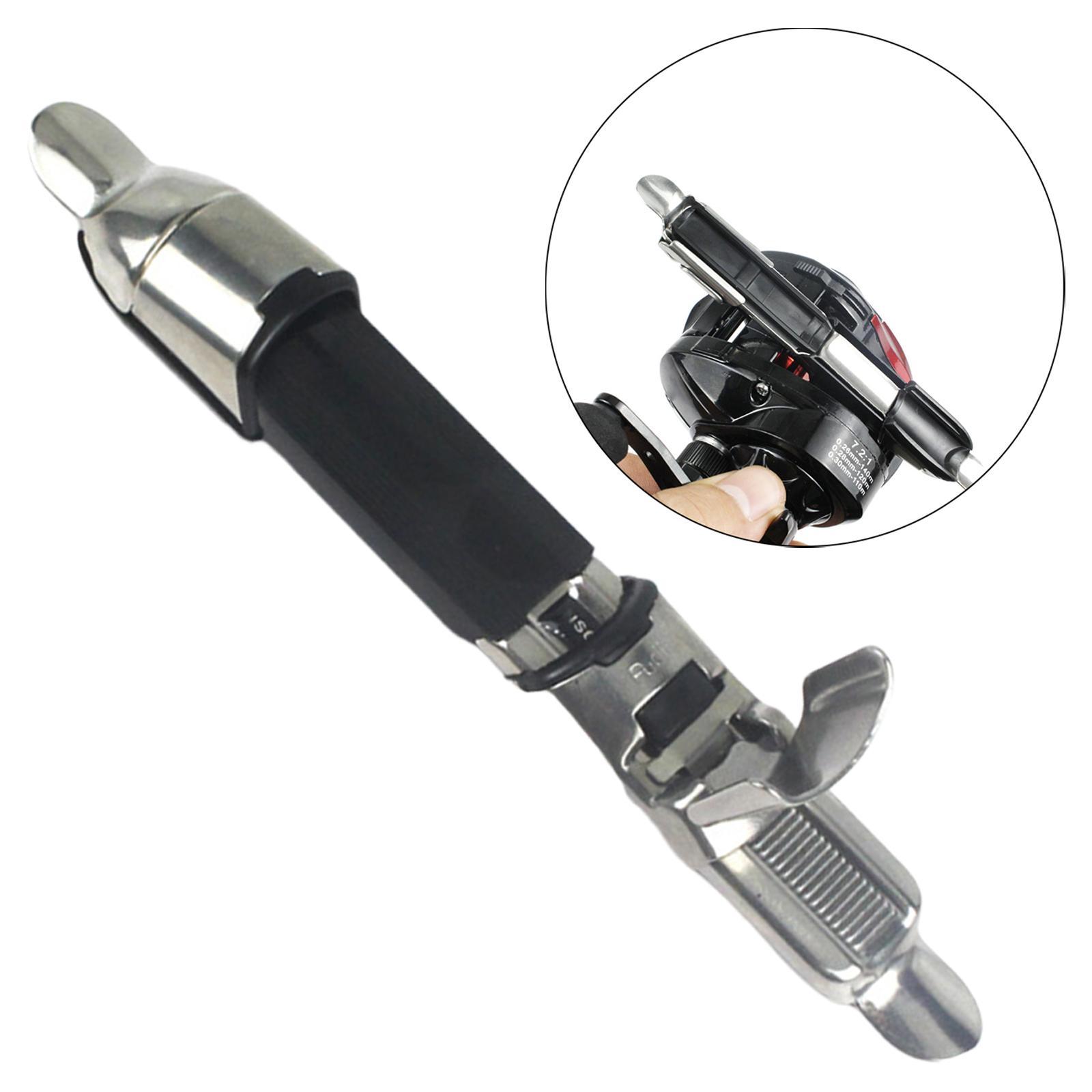 Stainless Steel Fishing Reel Seat Tool Stands Rod Clip Fishing Accessory