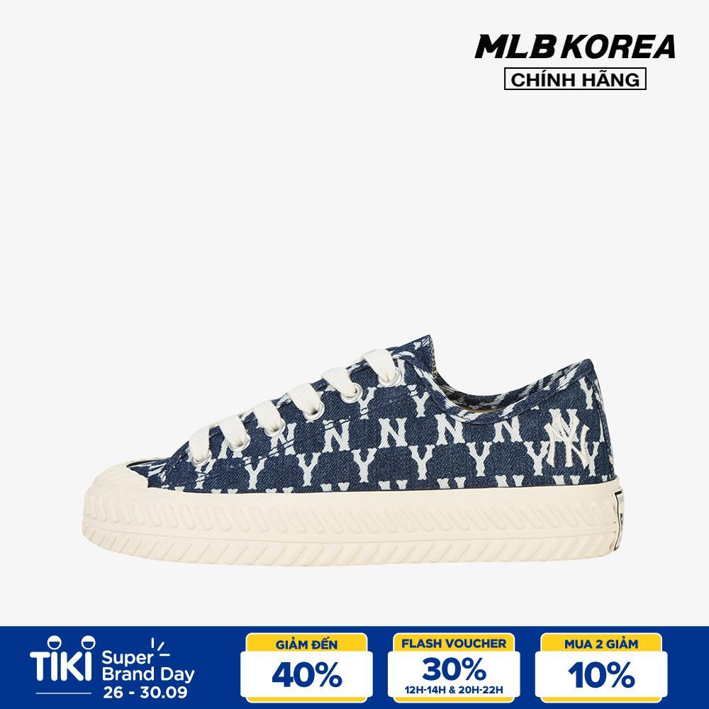 MLB - Giày sneaker cổ thấp Playball Mono Denim 32SHPM011