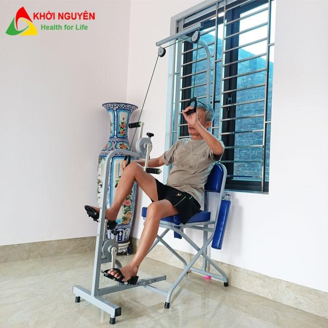Ghế tập phục hồi chức năng 3 trong 1 cho người tai biến