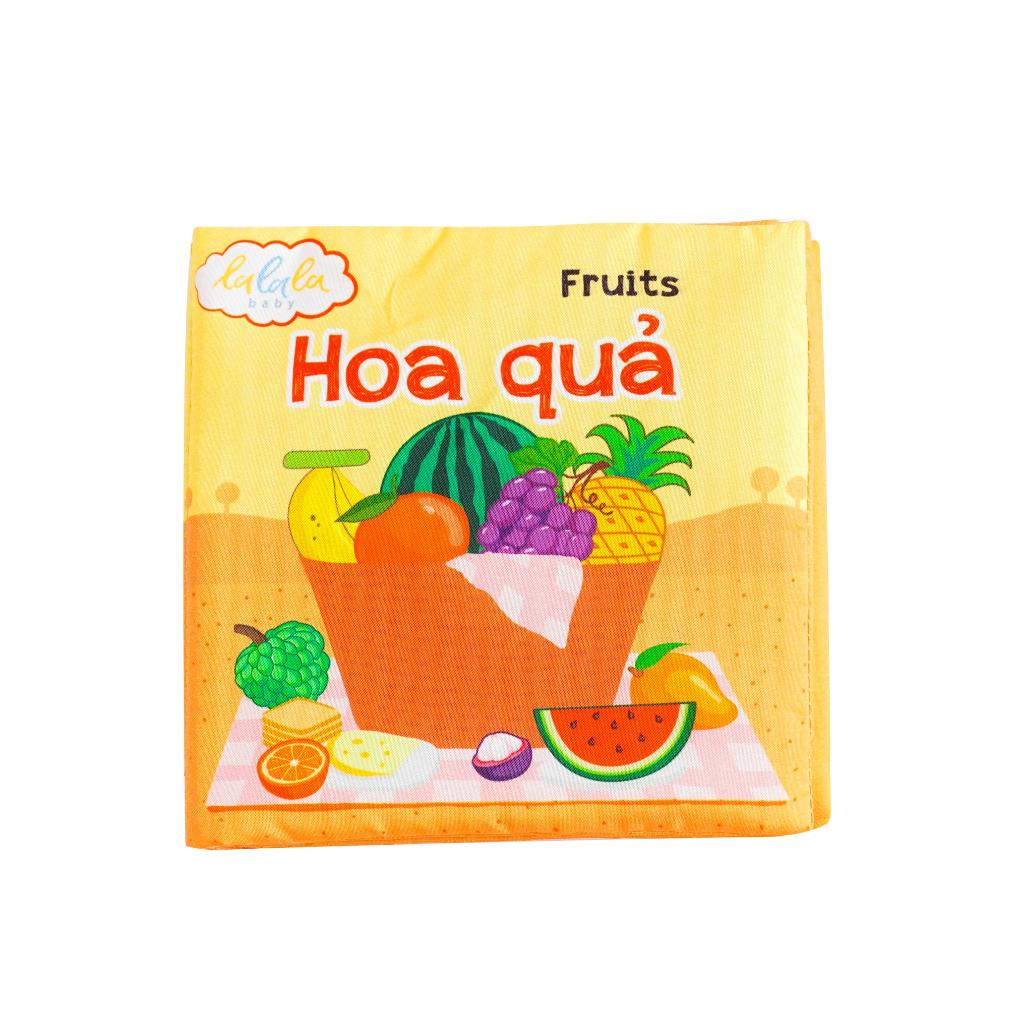 Sách Vải Đa Tương Tác Kích Thích Thị Giác Cho Bé Sơ Sinh My Very First Book - Lalala Baby