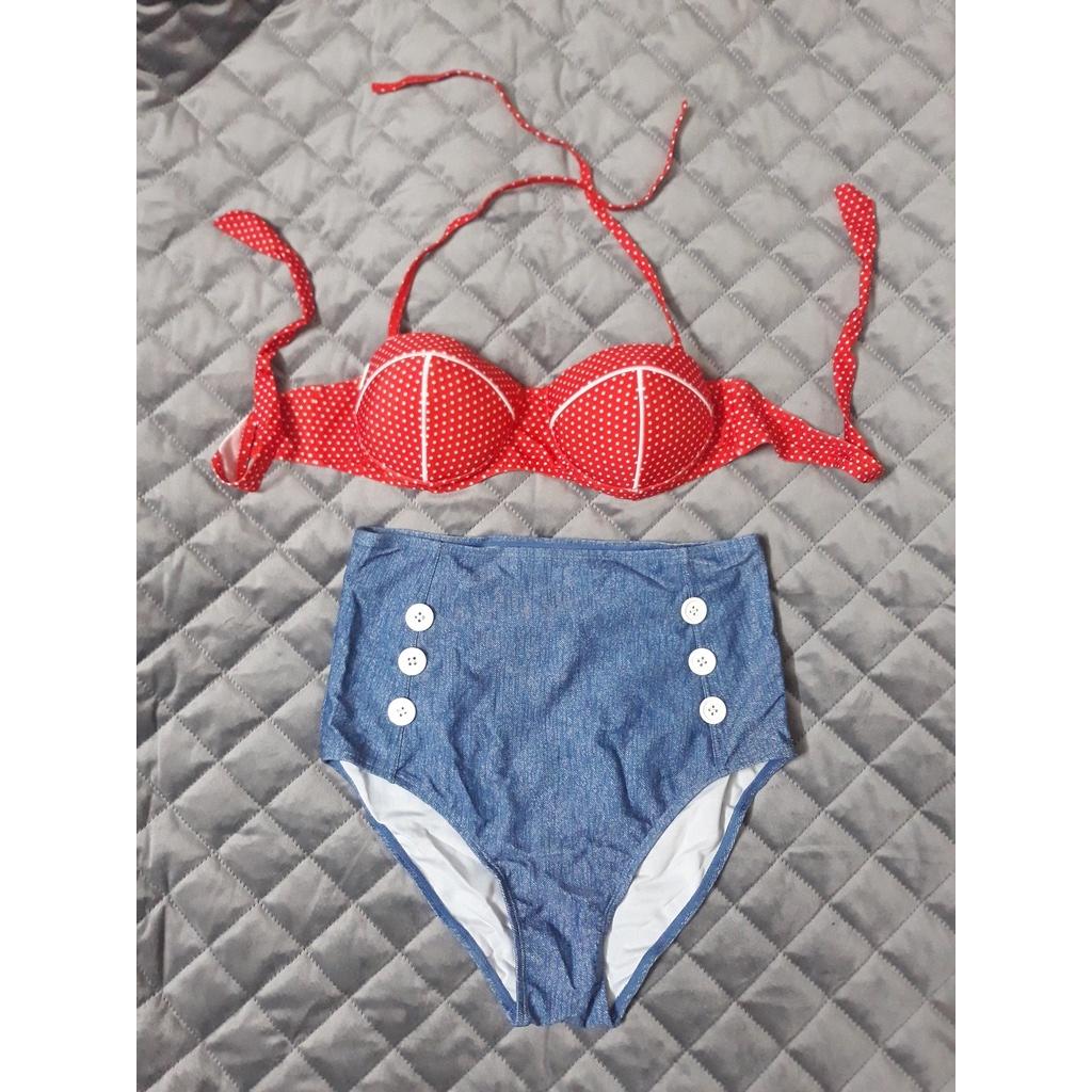 SET BIKINI CHẤM BI