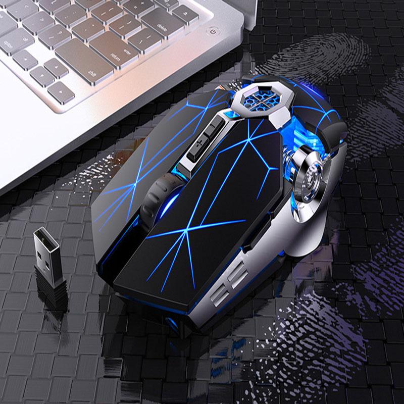 Nhiều Màu Sắc Wreless Chuột Led Backlit Công Thái Chuột Chơi Game Sạc Chuột Máy Tính Dành Cho Laptop Plus Trọng Lượng Silent Chuột