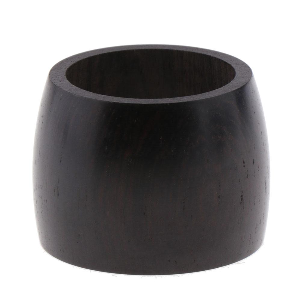 Sunnimix 1 Gỗ Mun Đen Miệng Kèn Clarinet Cơ Quan Ngôn Luận 35X25 Mm, Nguyên Chất Gỗ Mun Chất Liệu