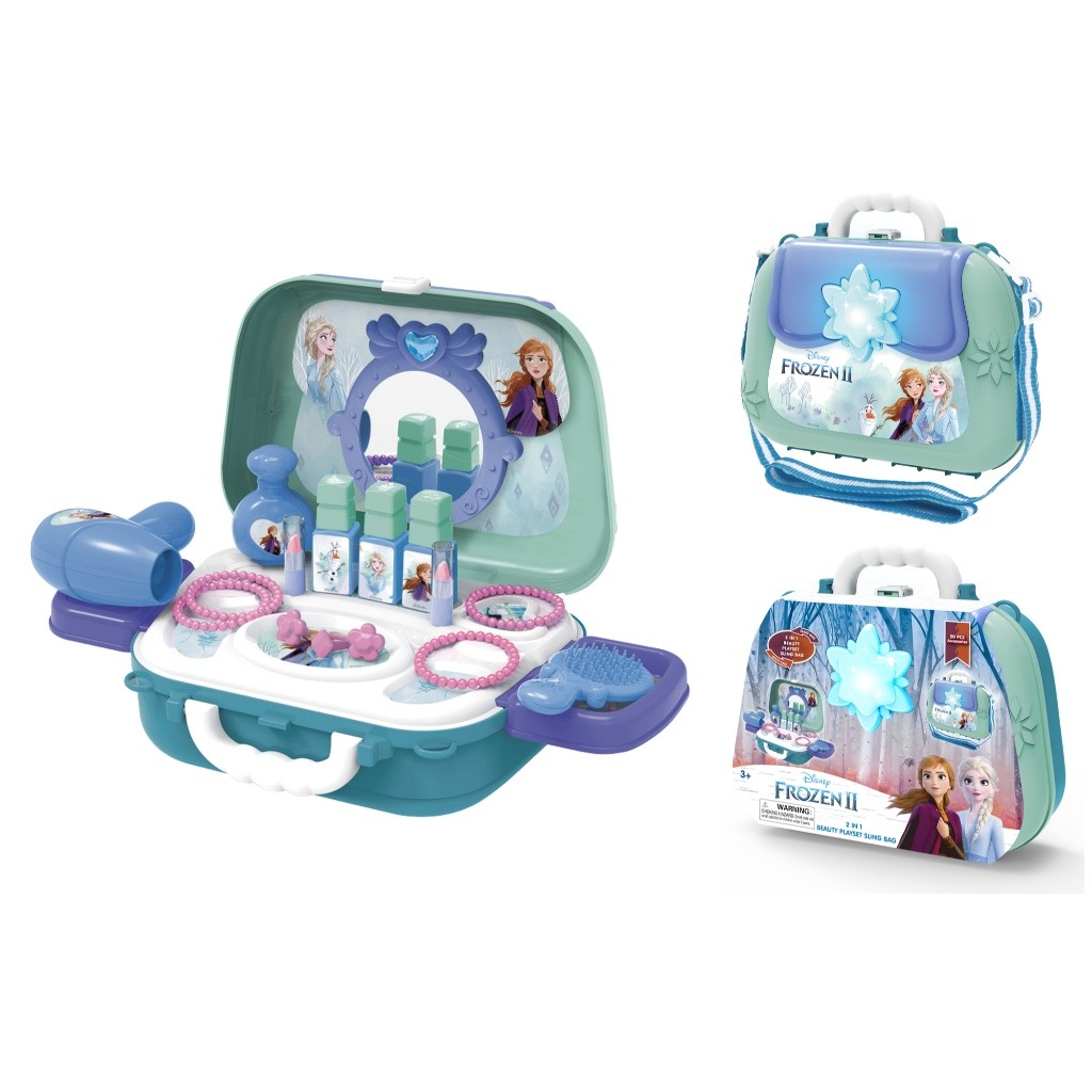 EODS008-933DA Bộ túi đeo làm đẹp Frozen 2 (KT 25x10x19cm)