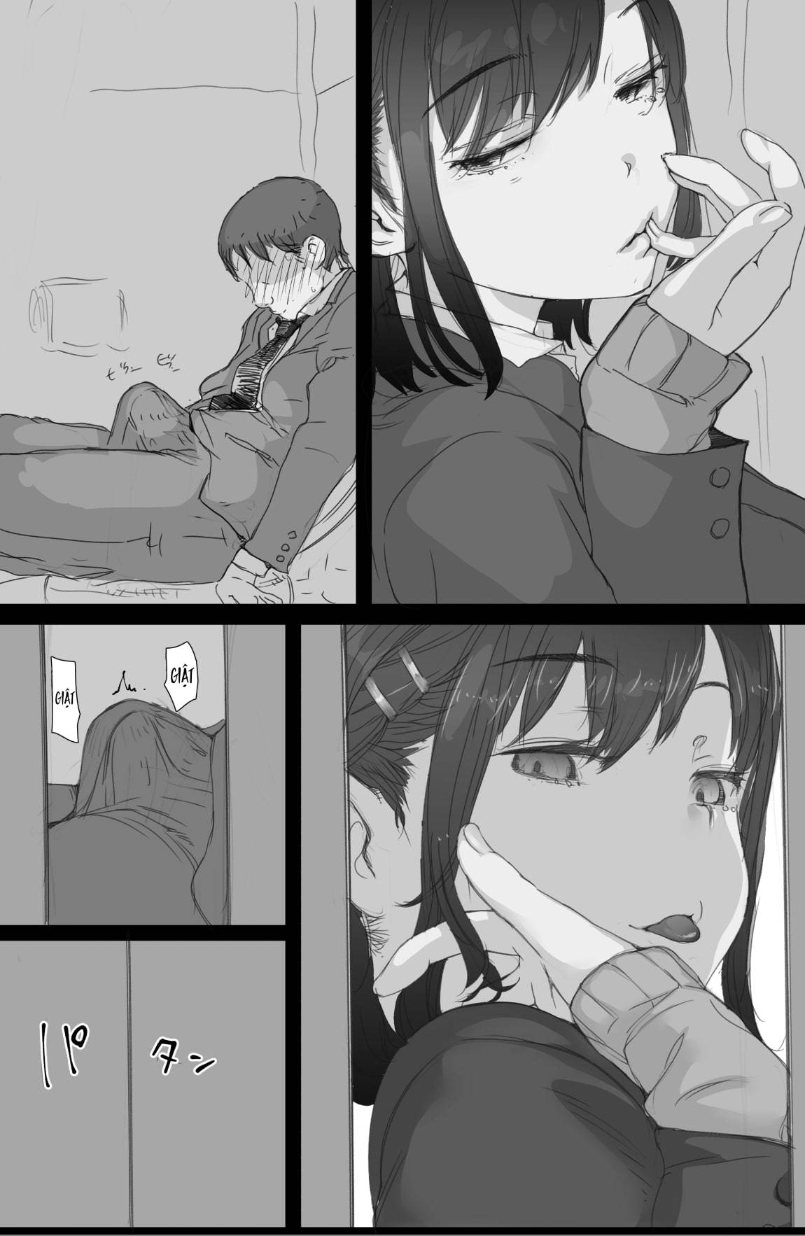 có cô gái cho tôi xem ngực trên chuyến tàu chapter 1 39