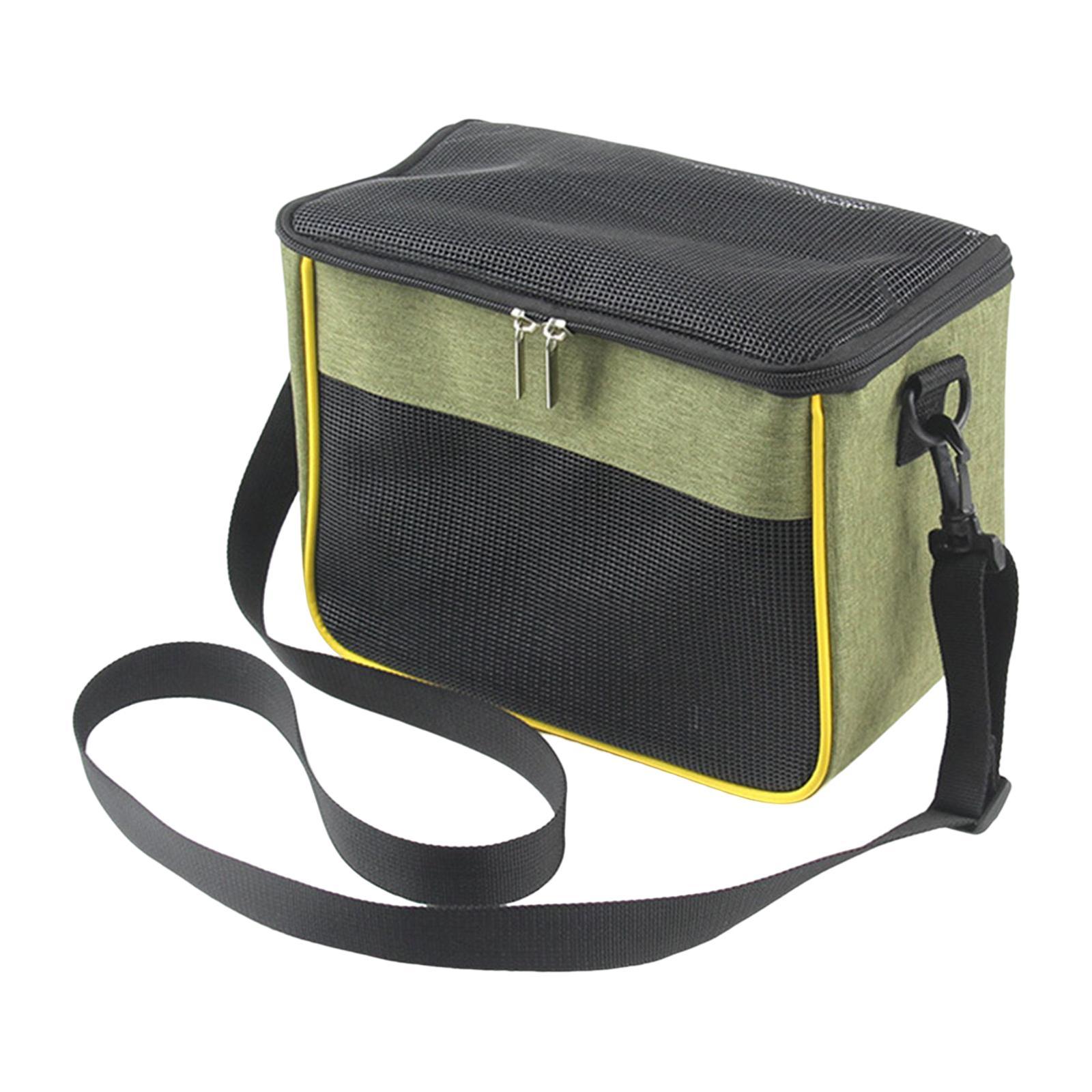 Portable Hamster Carrier Pouch Shoulder Bag with Removable Mat Guinea Travel Bag for Kitten
