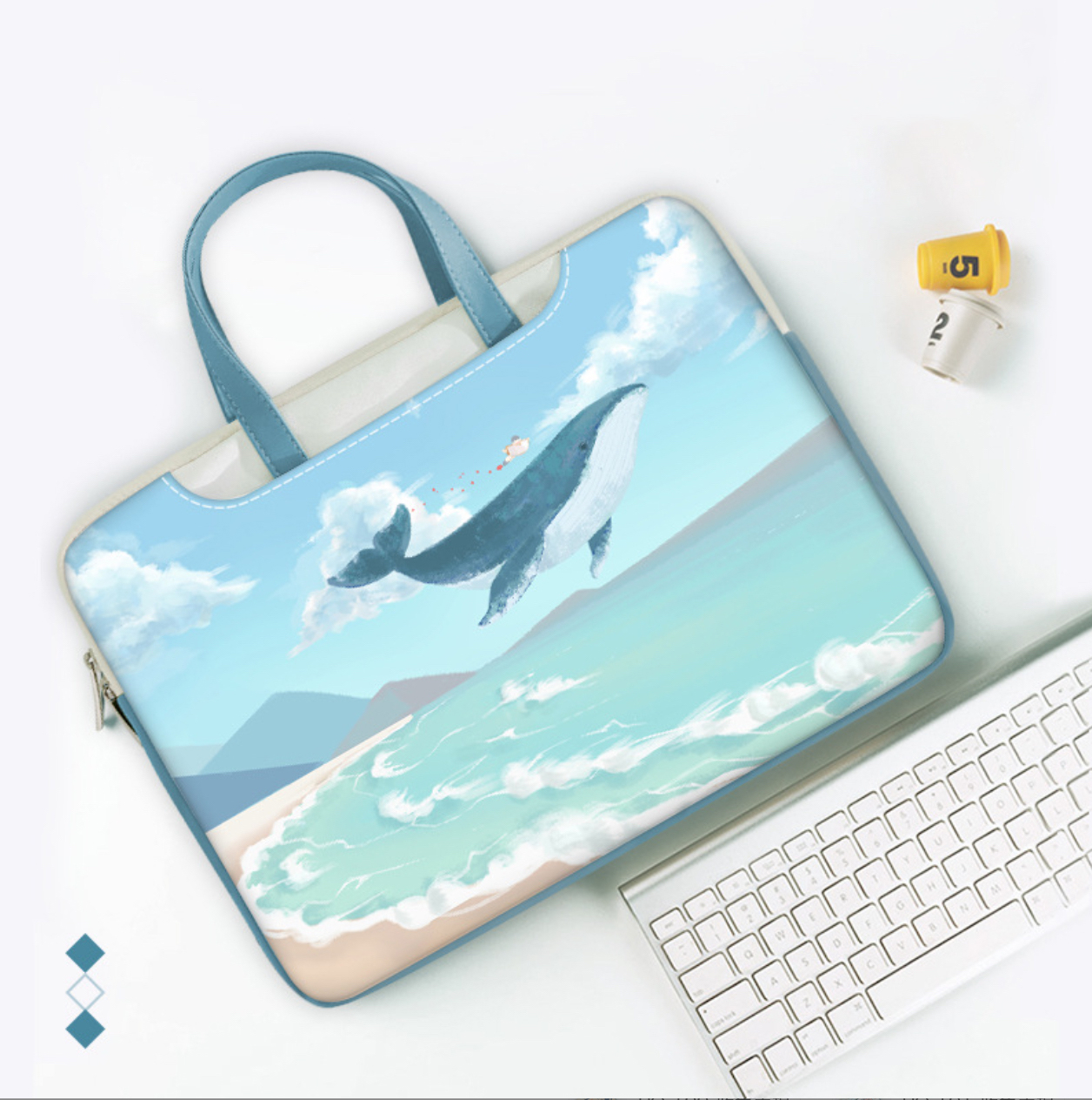 Túi da chống sốc laptop surface máy tính xách tay, túi đeo chéo công sở nữ cặp đựng laptop cute dễ thương chống nước