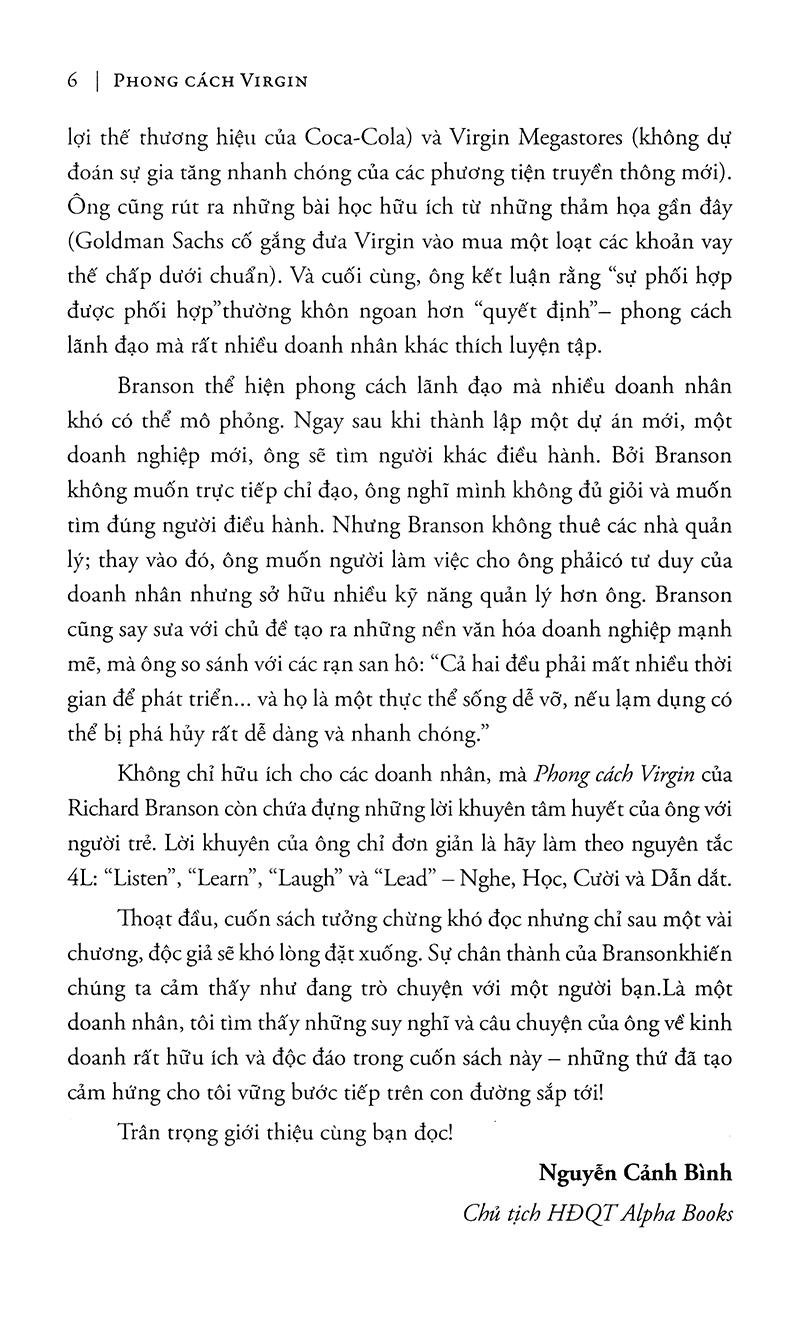 Phong Cách Virgin