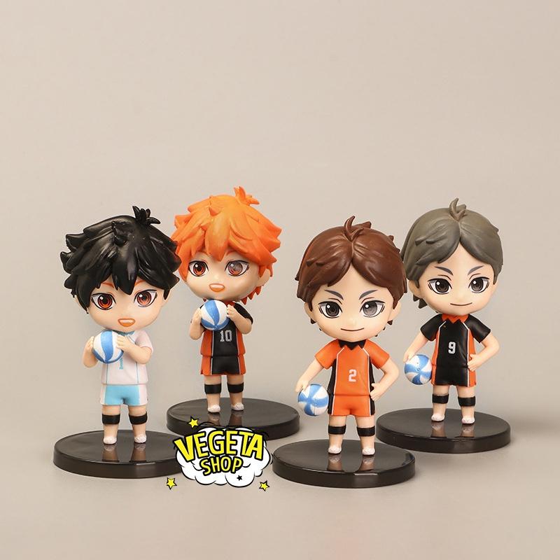 Mô hình Haikyuu Haikyu Vua bóng chuyền - Hinata Shoyo Kageyama Tobio Koshi Sugawara Oikawa Toru Haikyuu!! - Cao 9~10cm